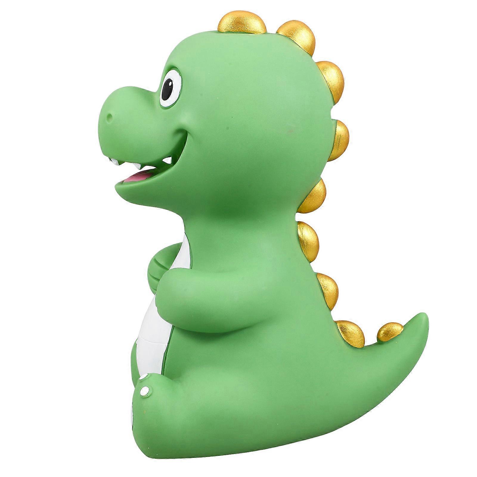 Dinosaur Decoration For Room Dinosaur Shape Saving Pot Home Use Green 22.50X16.00X13.00CM Saving Money 1Pcs