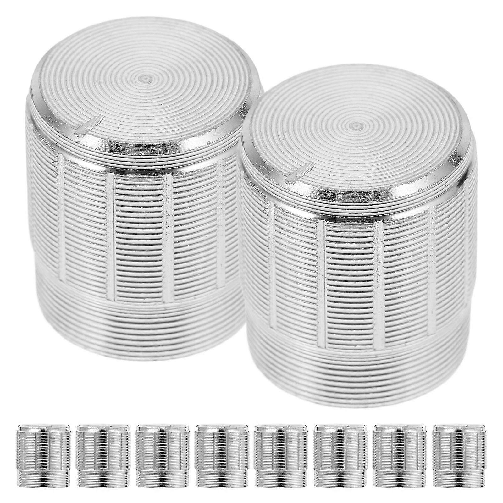 10pcs Electric Guitar Volume Knobs Precision Potentiometer Caps for Accurate Sound Control Easy Installation Guitar Parts Bass