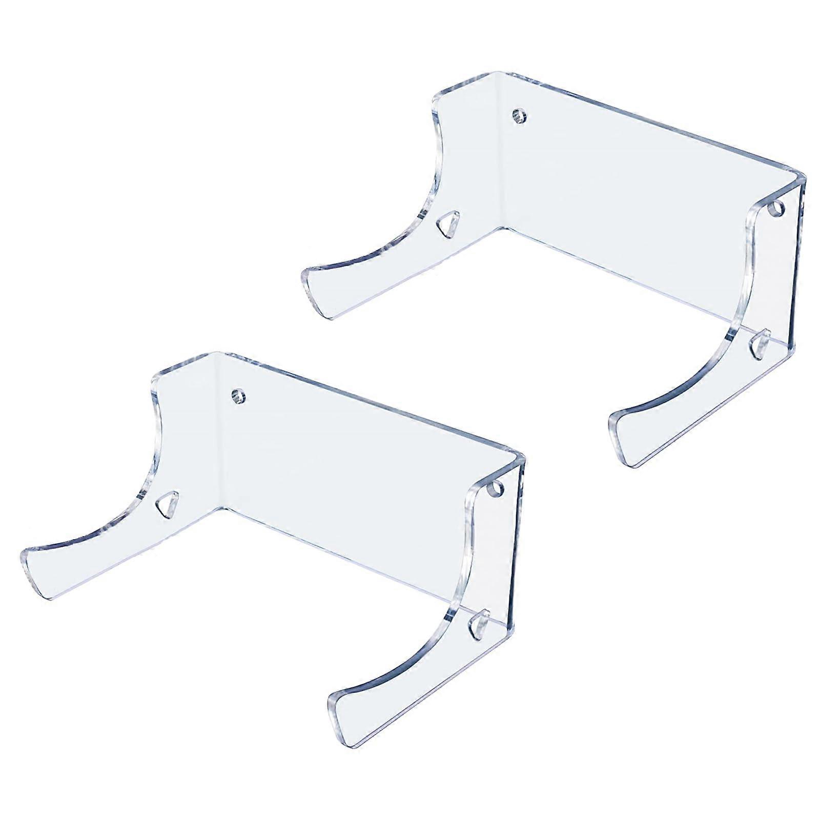 Stylish Skateboard Wall Mount Rack With Storage Hooks For Longboards And Snowboards - 2-Pack