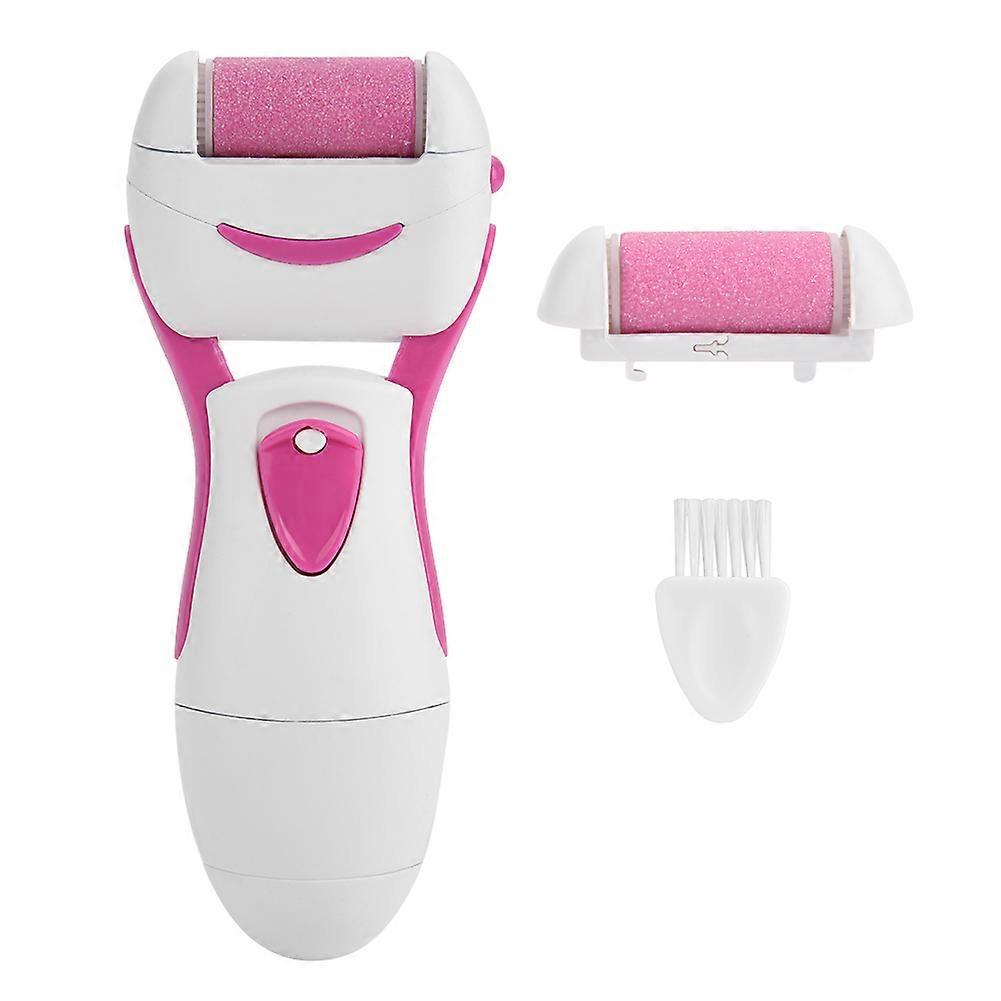 Electronic Pedicure, Portable Device for Callus Removal and Foot Cleaning, Pink