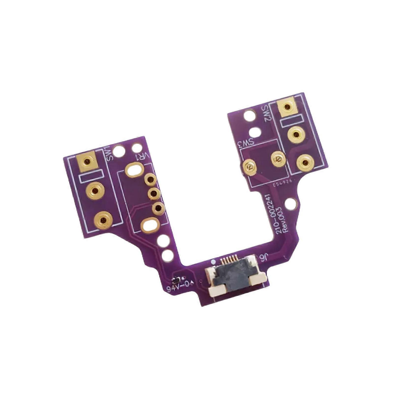 Dustproof Replacement Circuit Board Mouse Mainboard For Superlight Mouse Microswitch Enhancement Projects Multicolor