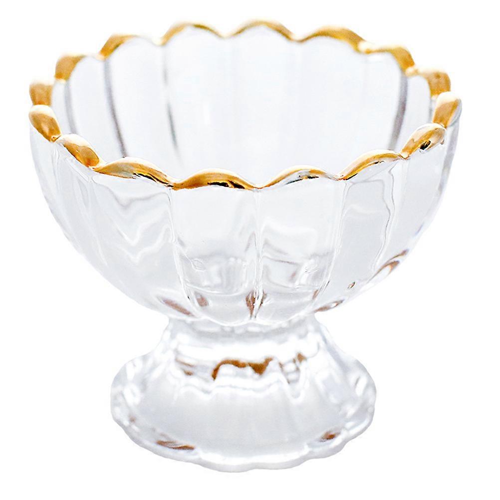 Serving Dessert Glass Cup Design For Home Use 9X9X7CM 150ml 1Pcs