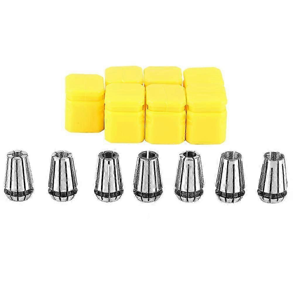 1~7mm 65Mn Spring Steel CNC Collet Chuck ER11 Collet Set