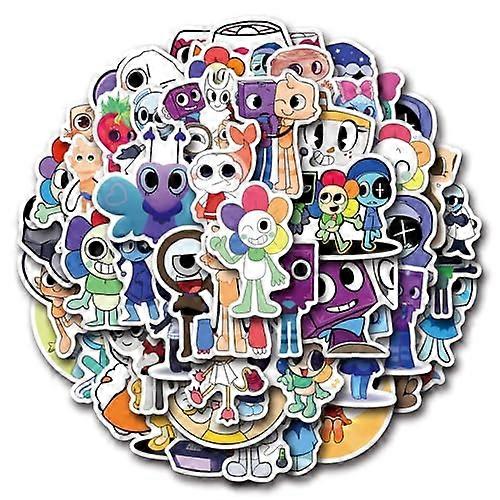 Vee Goob Figure Vinyl Stickers for Party, Water Bottle, Laptop
