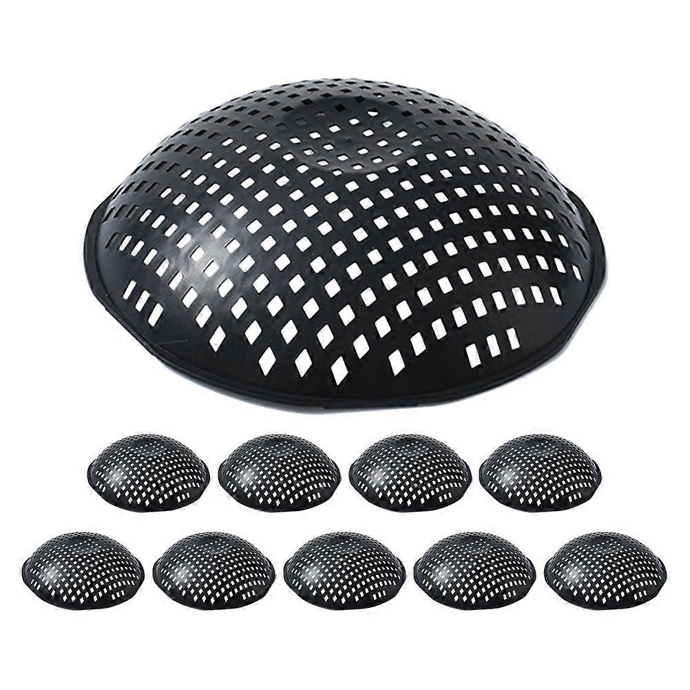 Bonsai Bottom Grid Mat Flowerpot Mesh Mat Prevent Soil Leakage 10.30X10.30X3.50CM 10Pcs