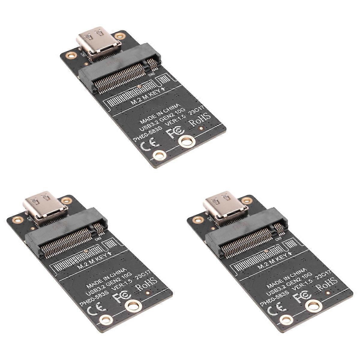 M.2 to Type-C SSD Enclosure Adapter JMS583 Chip 10Gbps