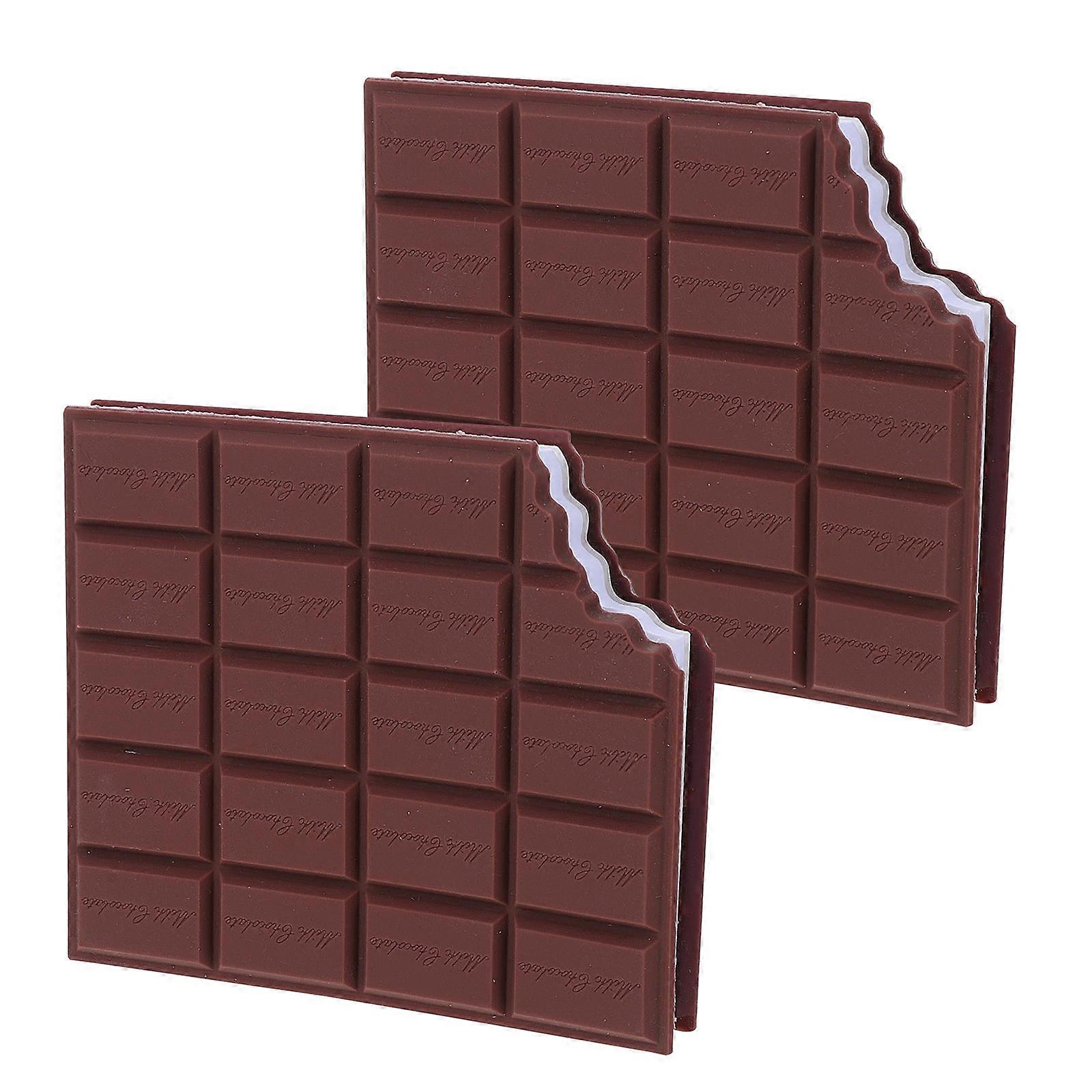 Cute Sticky Shaped Memo Pads For Everyday Use Smooth Writing 2Pcs