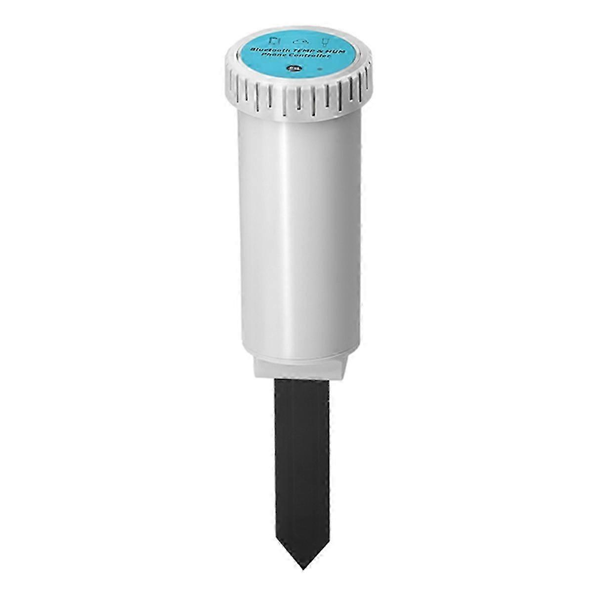Smart Soil Moisture Temperature Sensor with WiFi Bluetooth Remote Monitoring