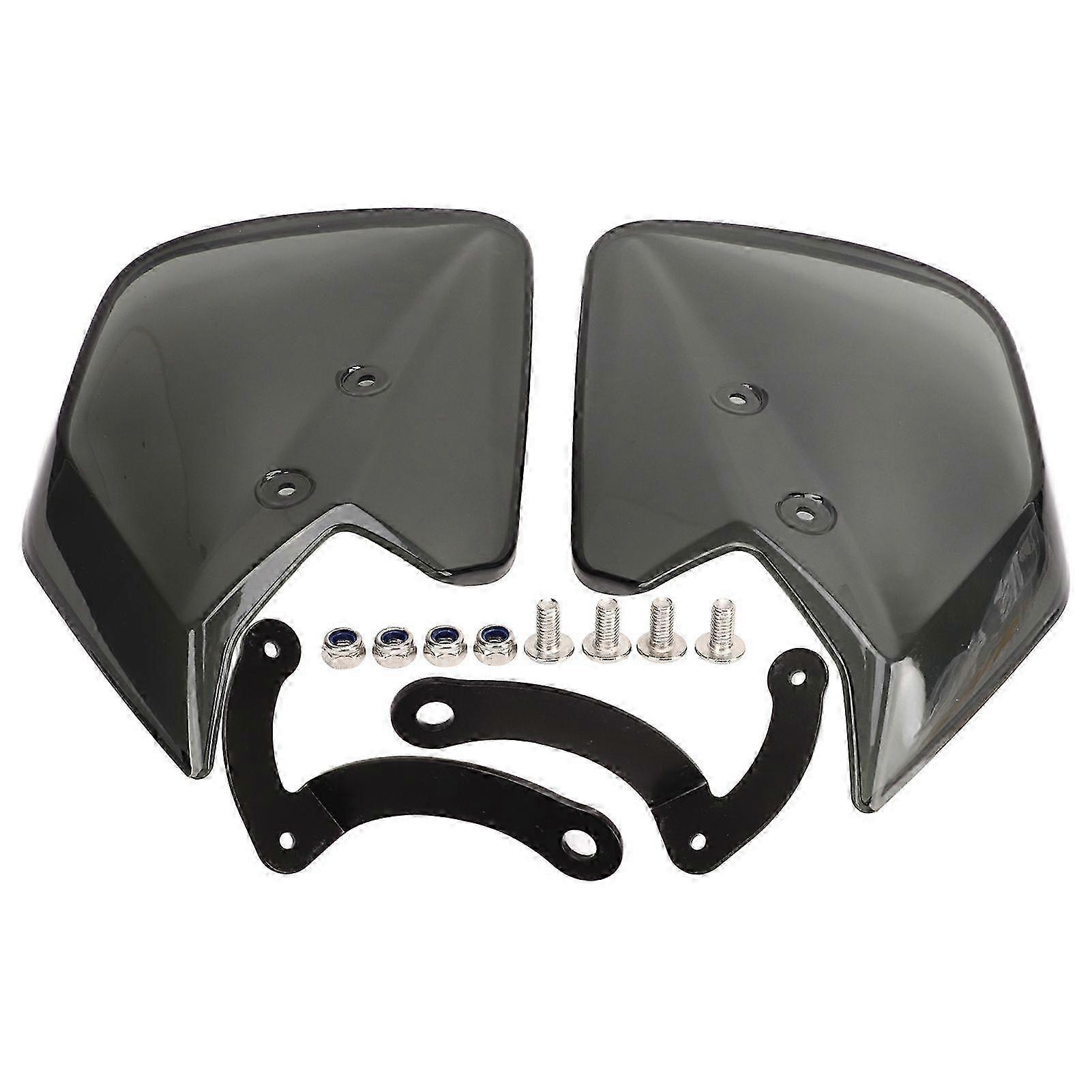 1 Pair Motorcycle Hand Guards with Smoky Finish, Suitable for NMAX 125/150/155 and XMAX 250 300 400 Models