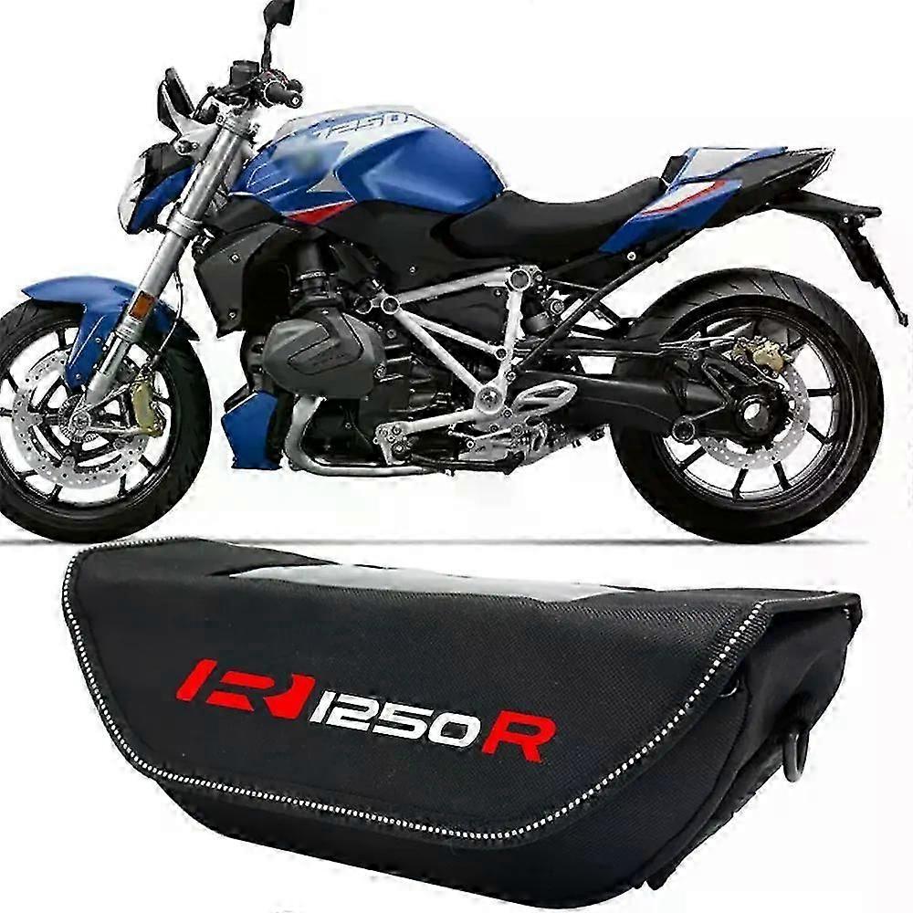 Fit For  BMW R1250R R1250 R  r1250r 2023 Motorcycle Handlebar Bag Waterproof Handlebar Travel Navigation Bag-Type A