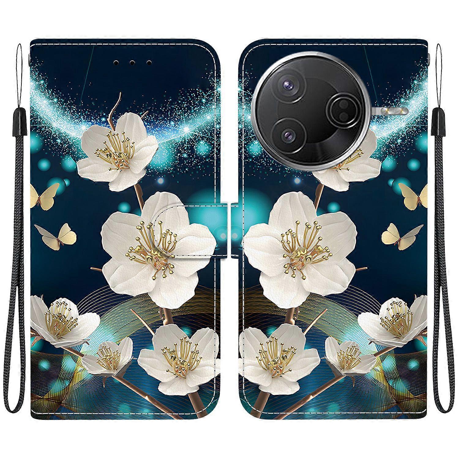 For Xiaomi Poco F7 Pro 5G/ Poco F7 Ultra 5G Case Pattern Printing Leather Wallet Cover with Lanyard