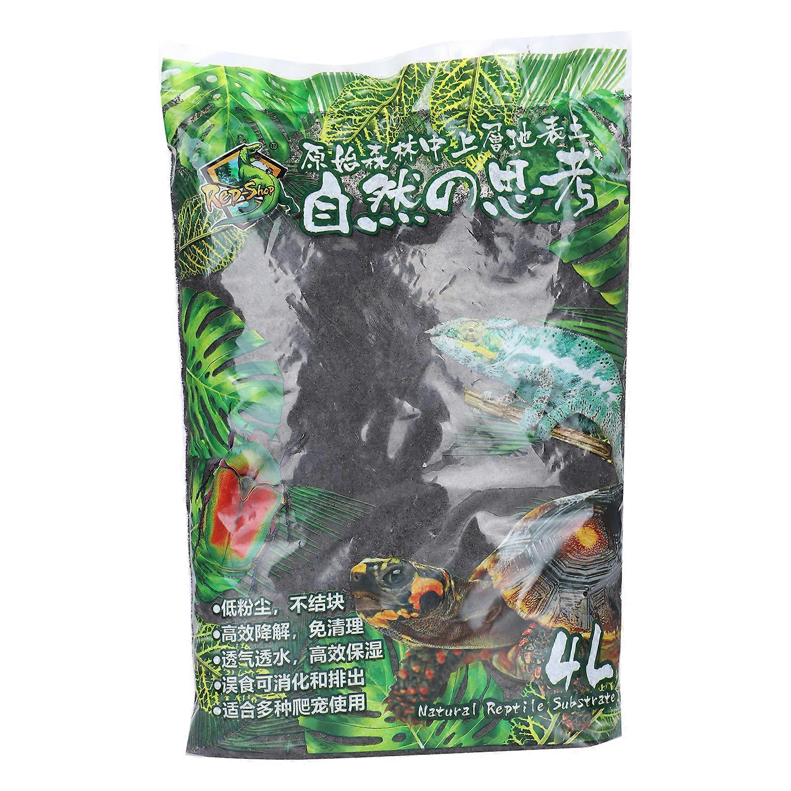 Reptiles Pet Pure Natural Moisturize Environmental Protection Soil for Tortoise 4L