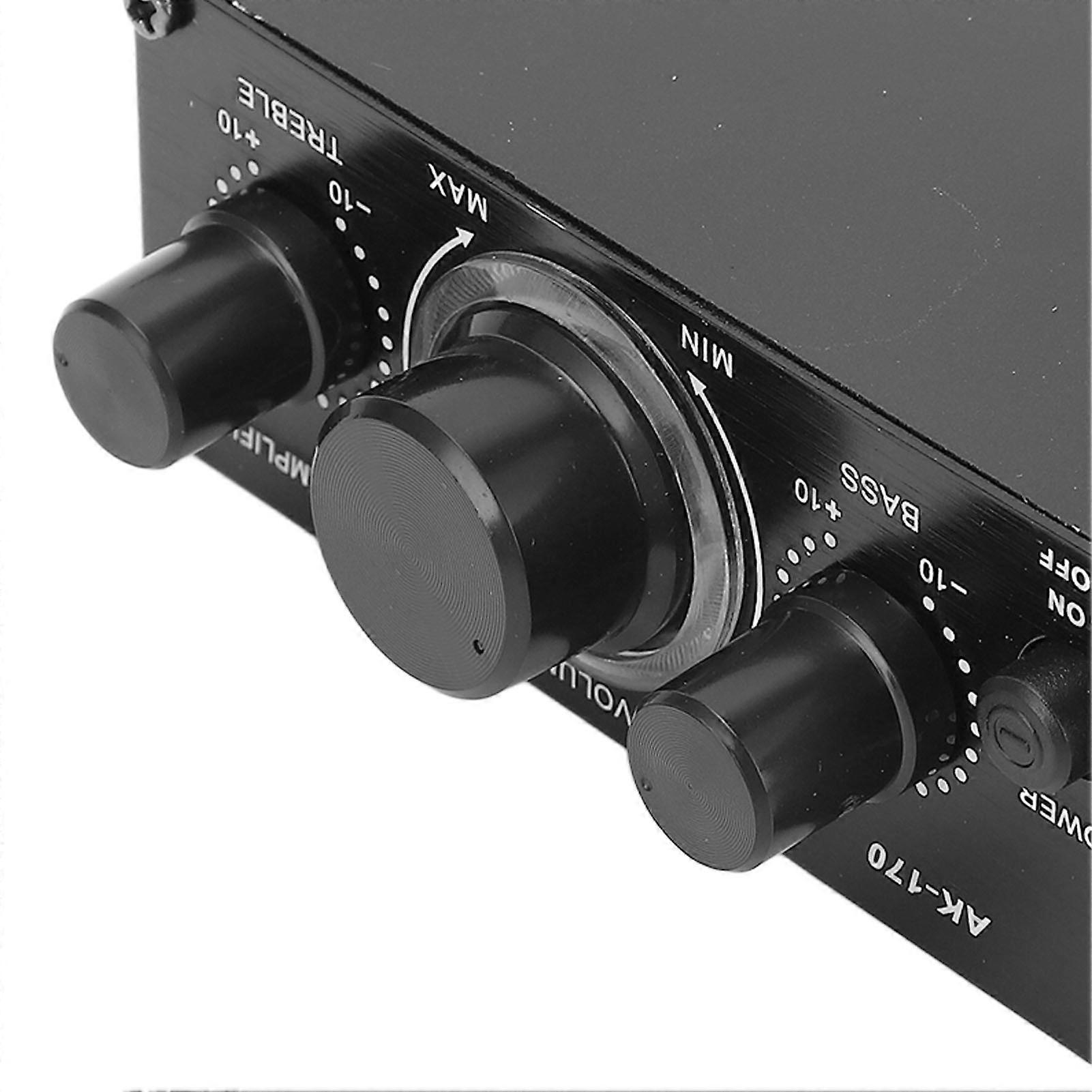 12V Mini Power Amplifier Distortion Free and Clear Sound Portable for Car Or Home MP3 Player
