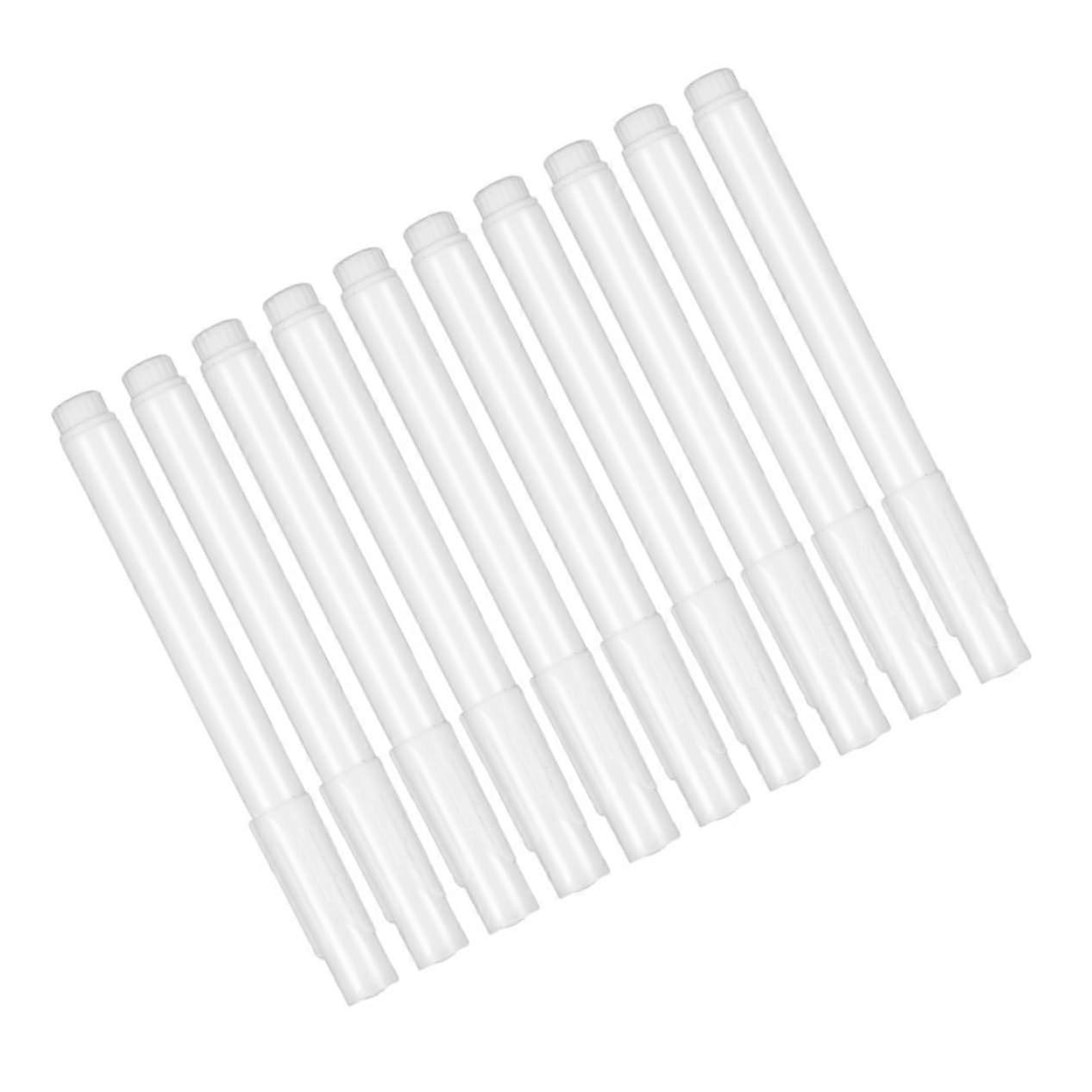 Pack of 10 Chalk Markers, Dry Wipe, Liquid Chalk, Erasable