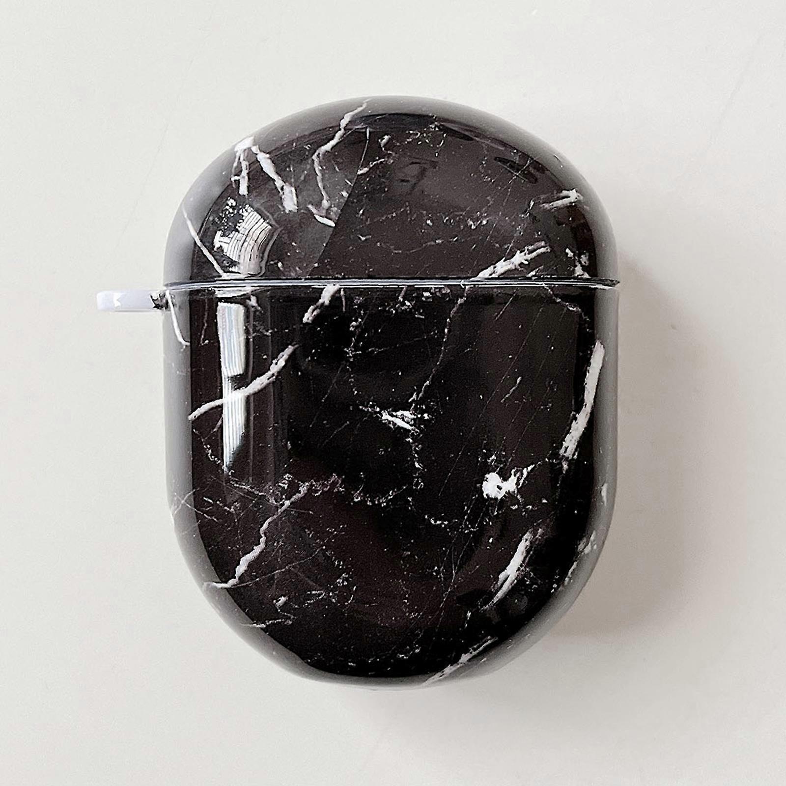 For Xiaomi Redmi Buds 4 Marble Texture PC Glossy Earphone Protective Case