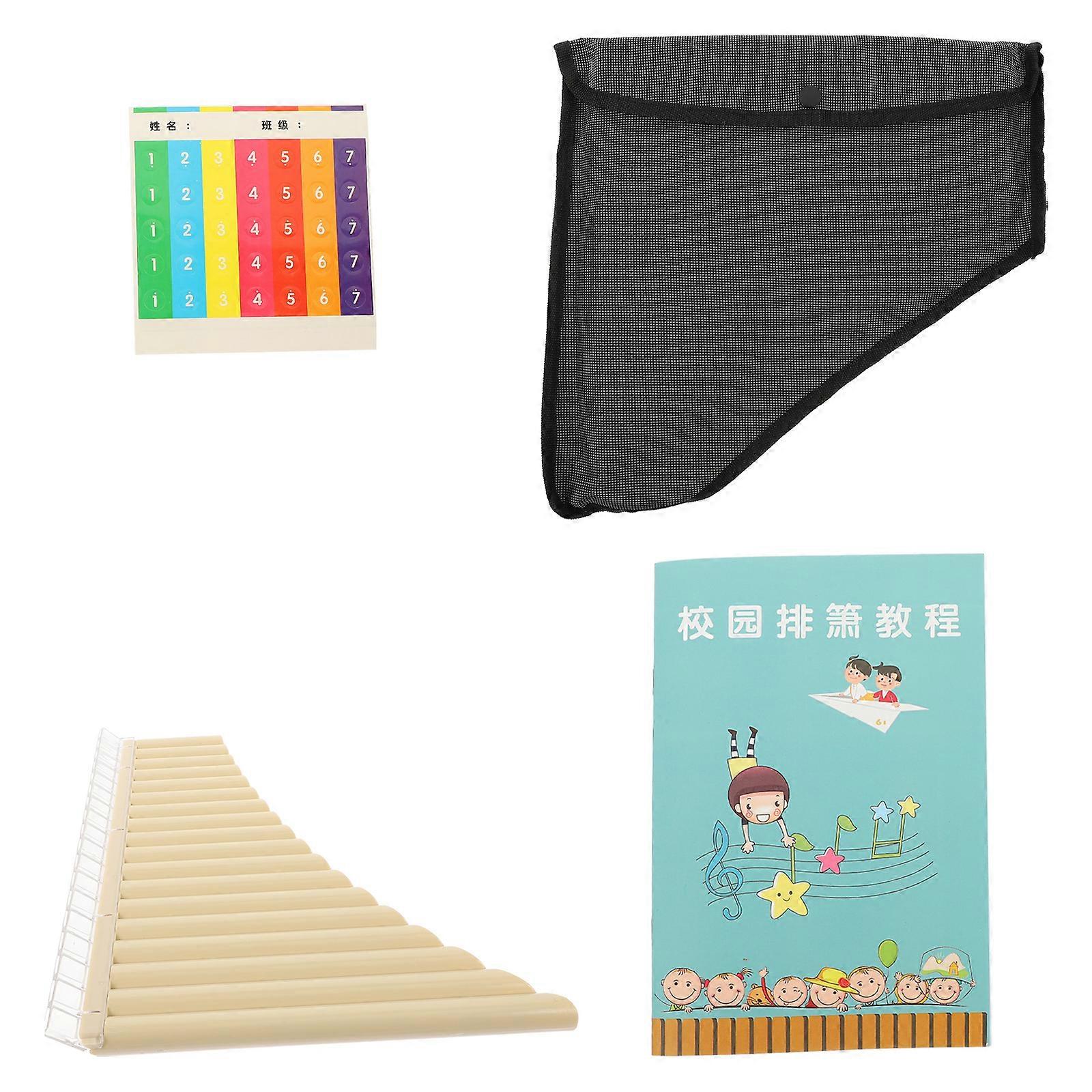 Musical Instrument Pan Small Instruments for Performance Pipe Shape Professional Performers 1Set
