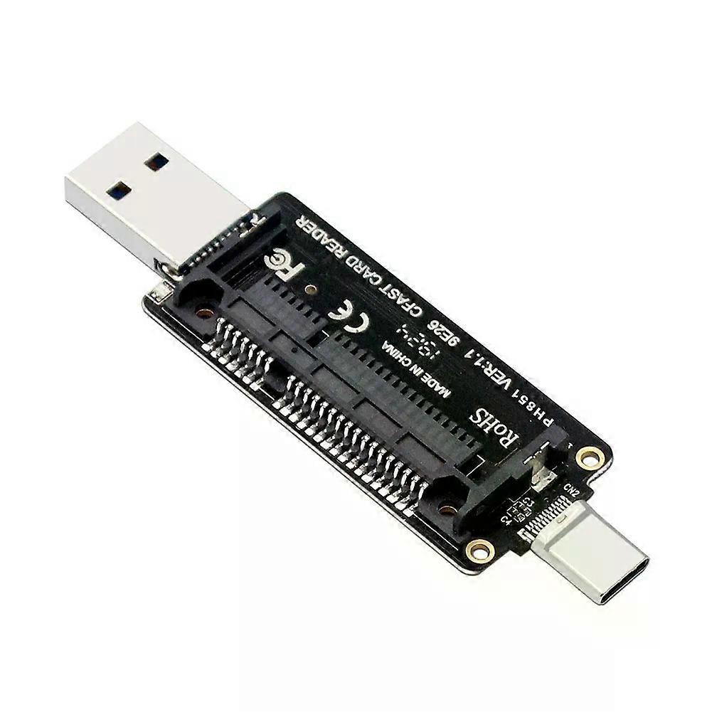 PH851 CFAST Card Reader USB31 Type-C Portable CFast Memory Card Support 2TB for Macbook Laptop Notebook PC