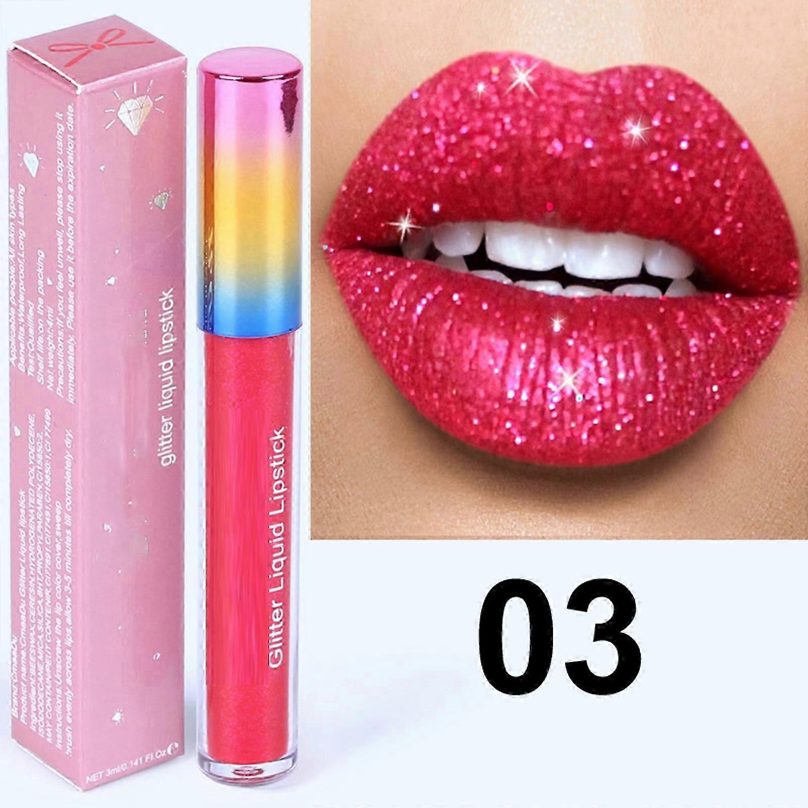 Diamond Symphony Shiny Matte Metallic Lip Gloss Lipstick 06