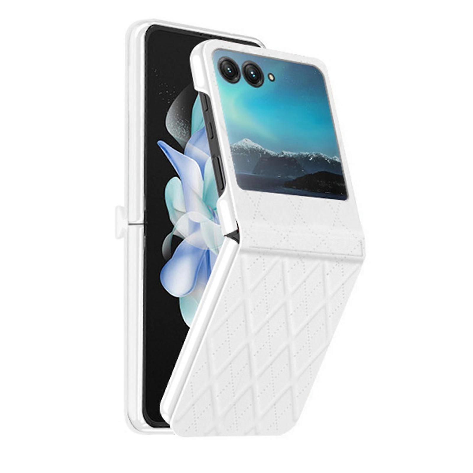 Étui pour Motorola Razr Plus 2023 Case avec protecteur de charnière, Motorola Razr 40 Ultra Case, Hard PC Thin Shockproof Case