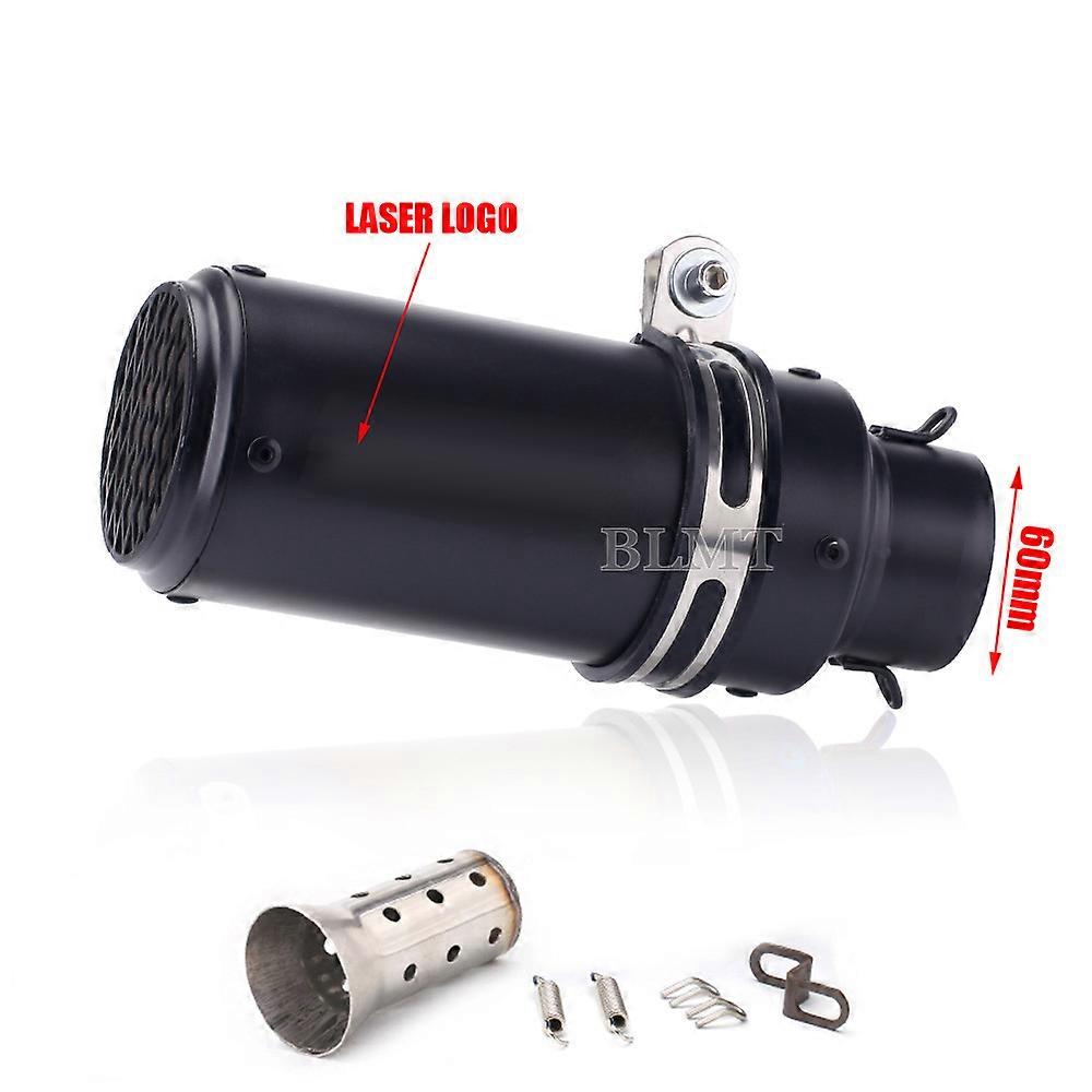 Carbon Fiber Universal Exhaust Muffler, 51mm 60mm, with DB Killer, for z900 R3 R25 MT07 MT09 R1
