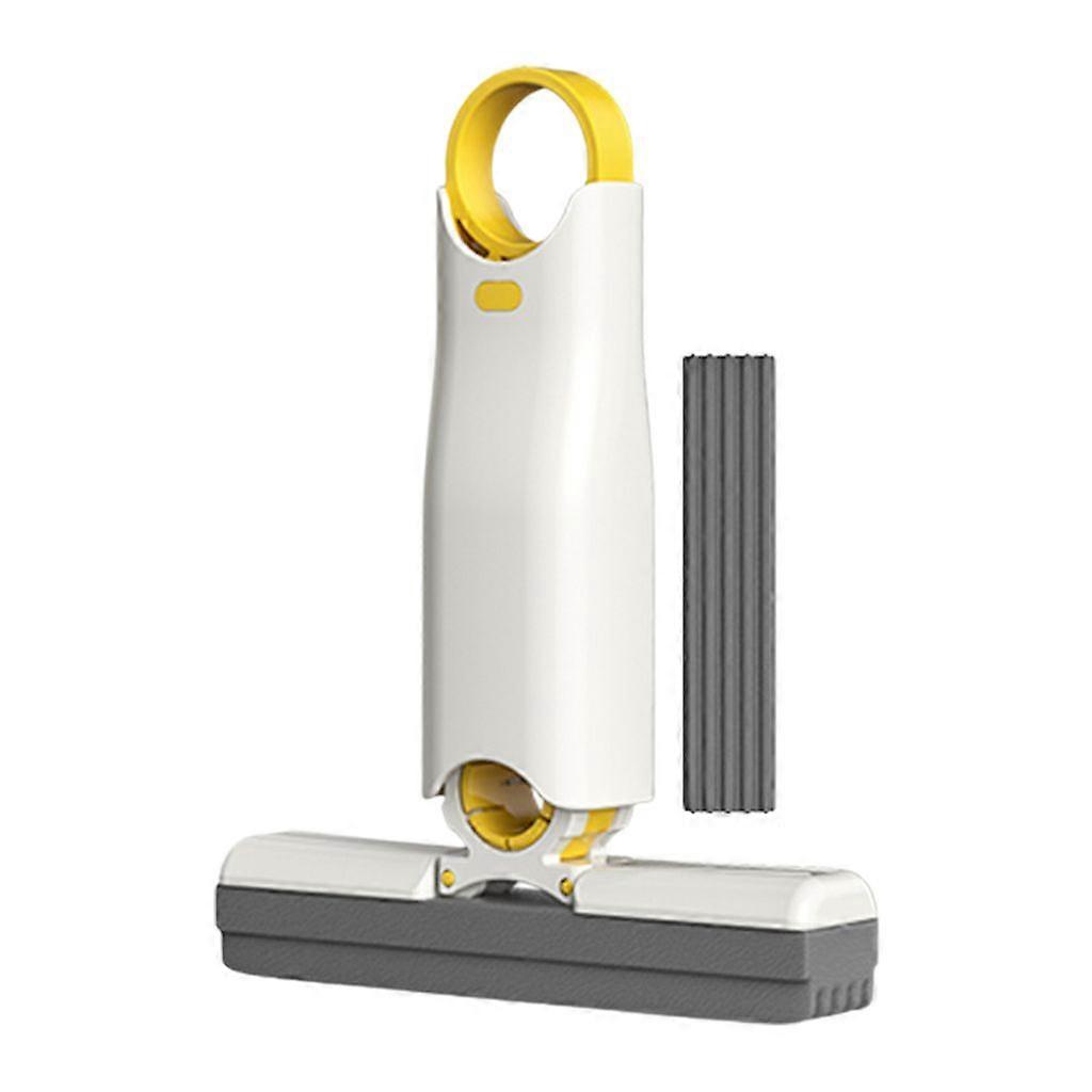 1 Set of Mini Mop High Efficiency Self-foldable Sponge Mop Lightweight Compact Cleaning Mop Suitable for Kitchen Home Use - A