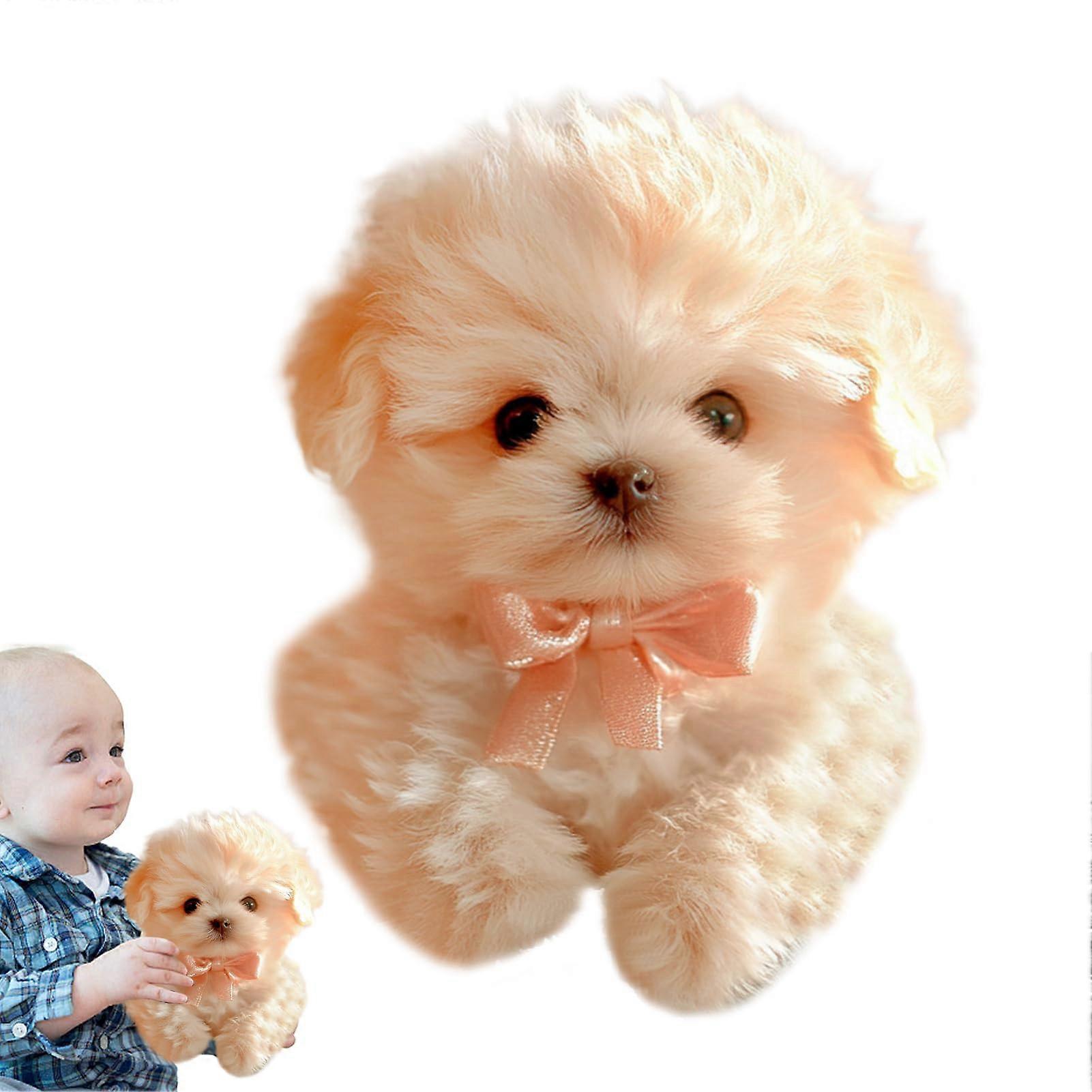 My Real Robot Puppy, Smooth Performance Robot Dog, Electronic Interactive Movements and Squeaks RoBot Puppy, Easy to Clean Plush Toy for Children