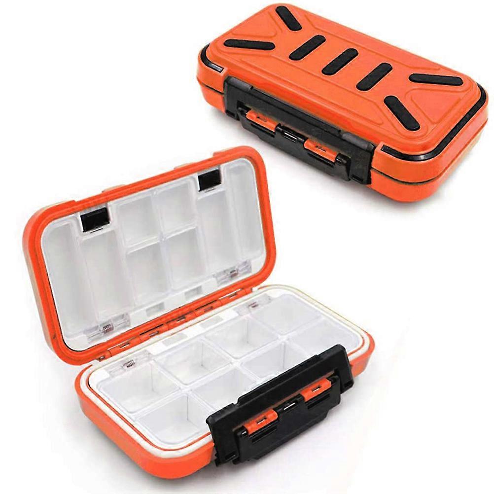 Fishing Tackle Box Storage Box Plastic Box Removable Grid Storage Organizer for Fishing Lure Hook
