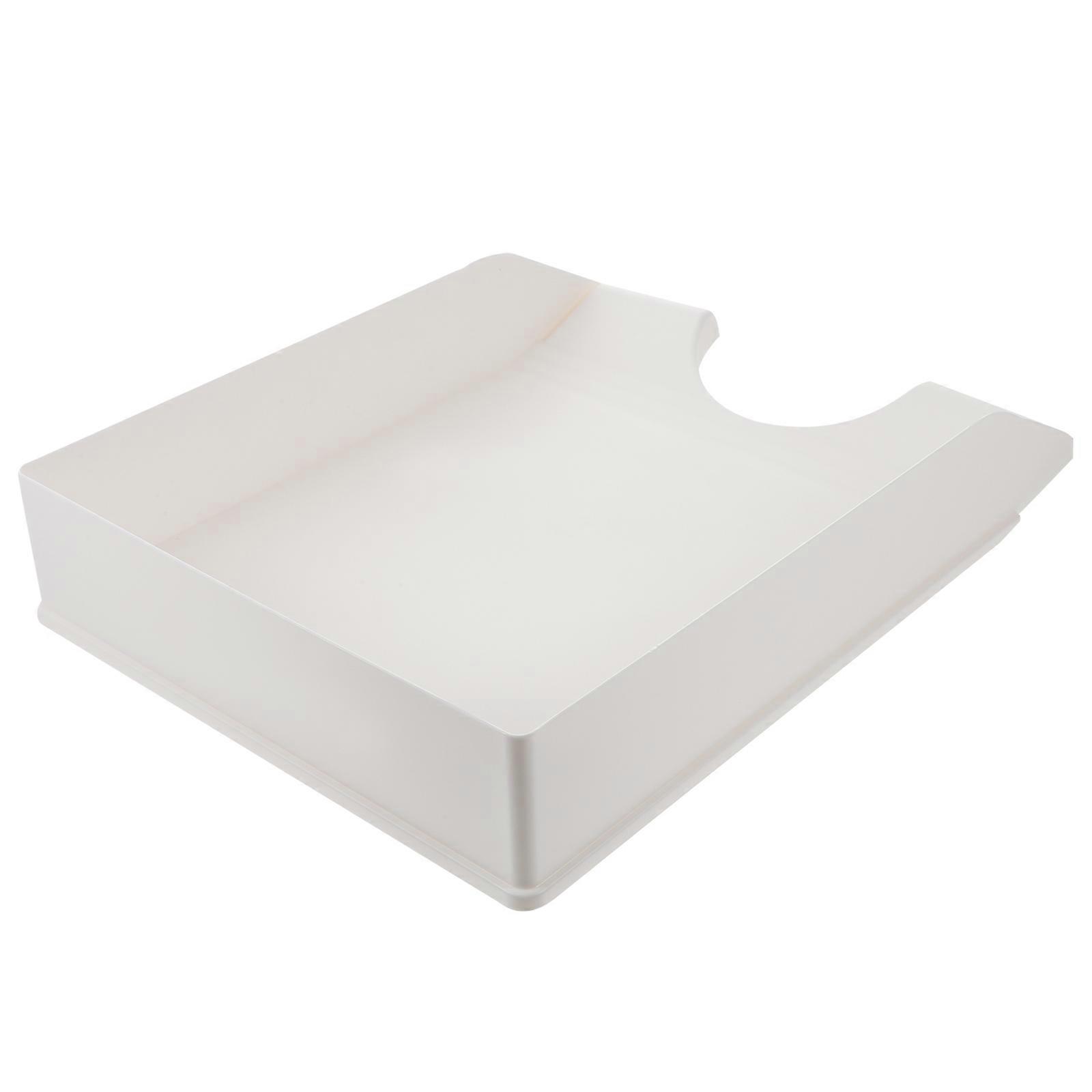 File Storage Organizer Plastic Document File Storage Box Office Use 34X25.5CM Desktop Space Saving 1Pack