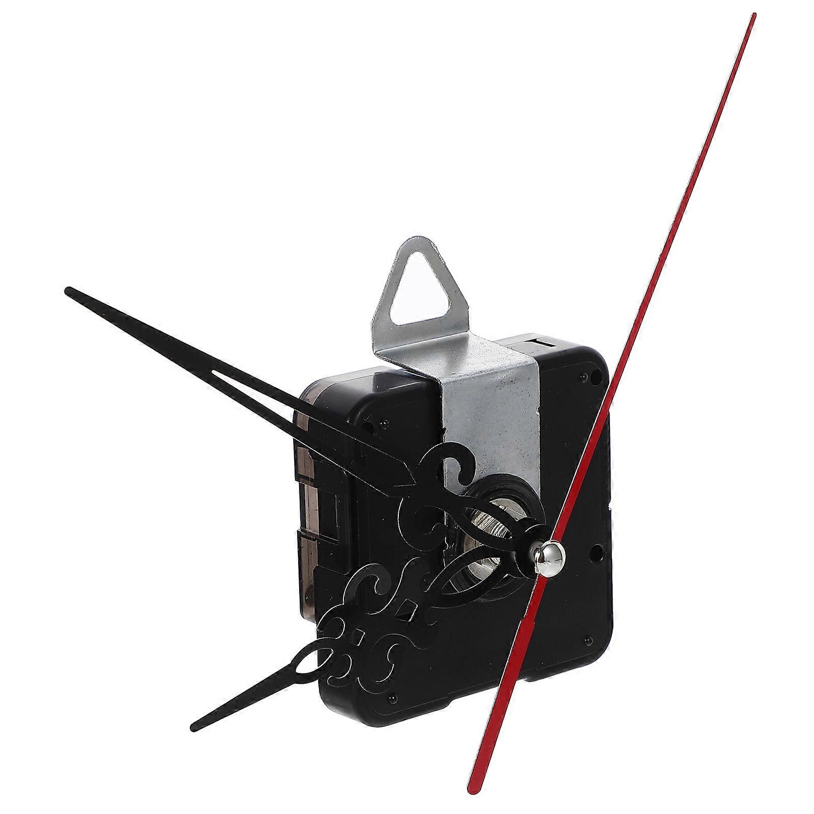 Wall Clock Mechanism Diy Compatibility Quartz Technology Black 1 Set