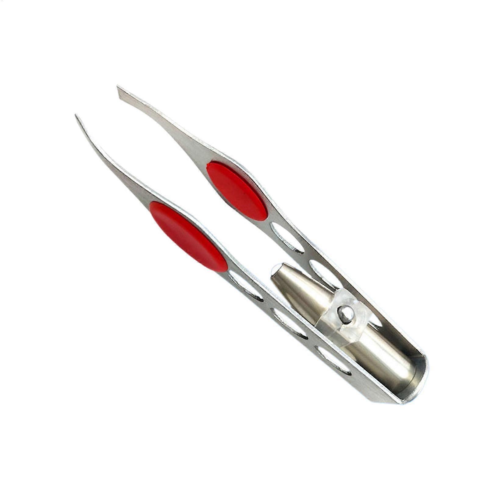 Precision Eyebrow Tweezers Set for Women - Slanted Tip Non-Slip Design for Eyebrow Shaping and Facial Hair Removal
