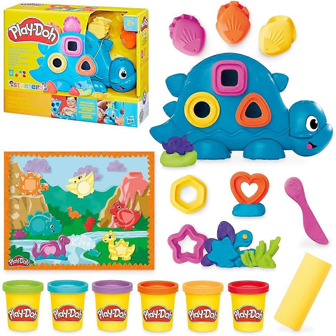 Play Doh Shapes & Colour Dino