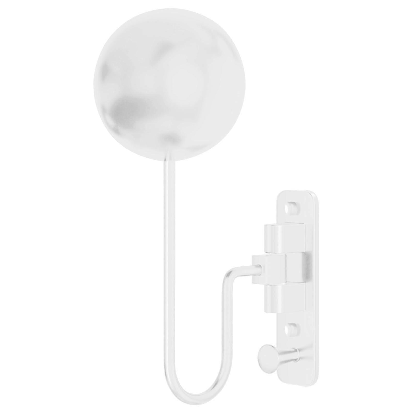 Modern Minimalist Helmet Organizers Display Rack Metal SpaceSaving No Damage for Garage for Home Garages with Load Capacity White