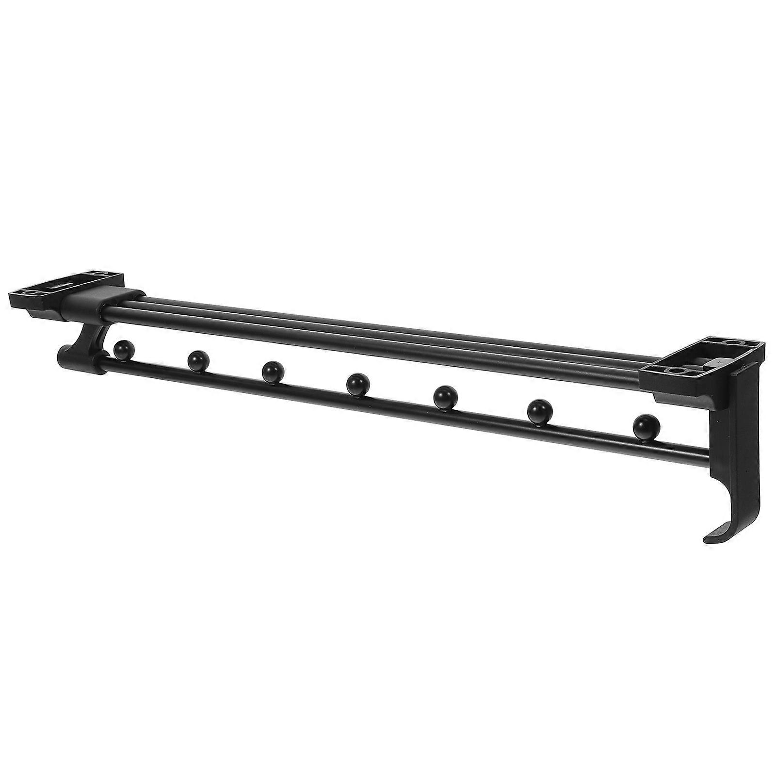 Pull Out Clothes Hanger Rack for Closet with Heavy Duty Wardrobe Clothes Rail