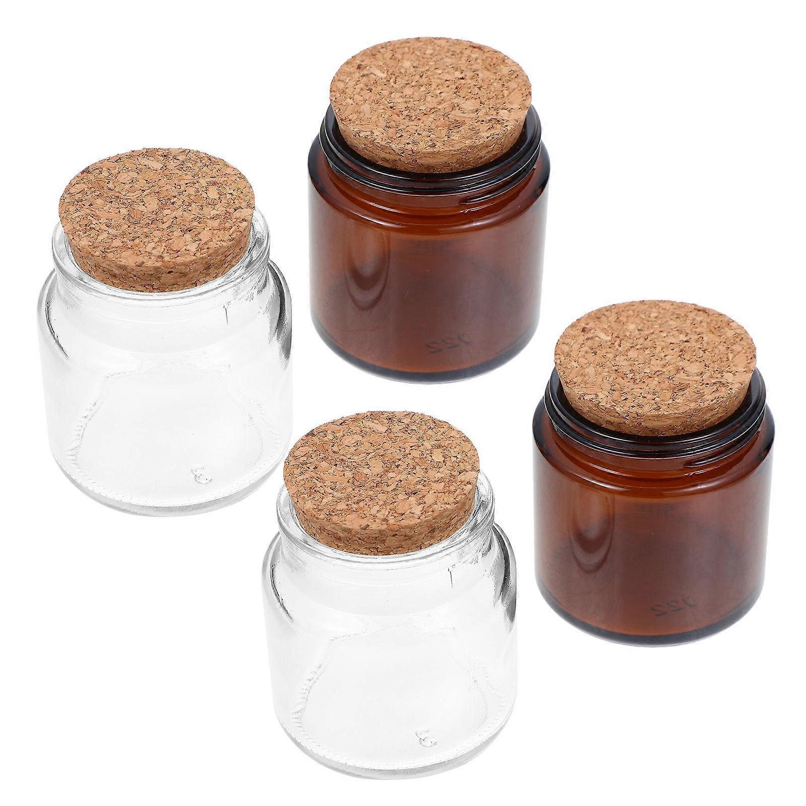 Scented Candle Glass Jars with Lids – Elegant Aromatherapy Holders for DIY Candle Making and Stylish Home Decor Fragrance Containers