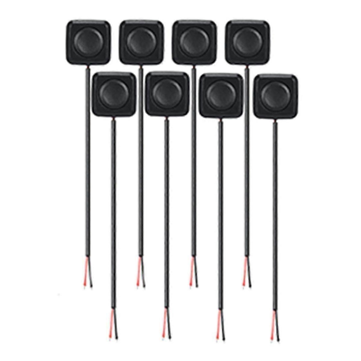 8Pcs 12V/24V Mini Momentary Push Button ON/Off Switch, Surface Mount, Easy Installation for Electronic Experiment