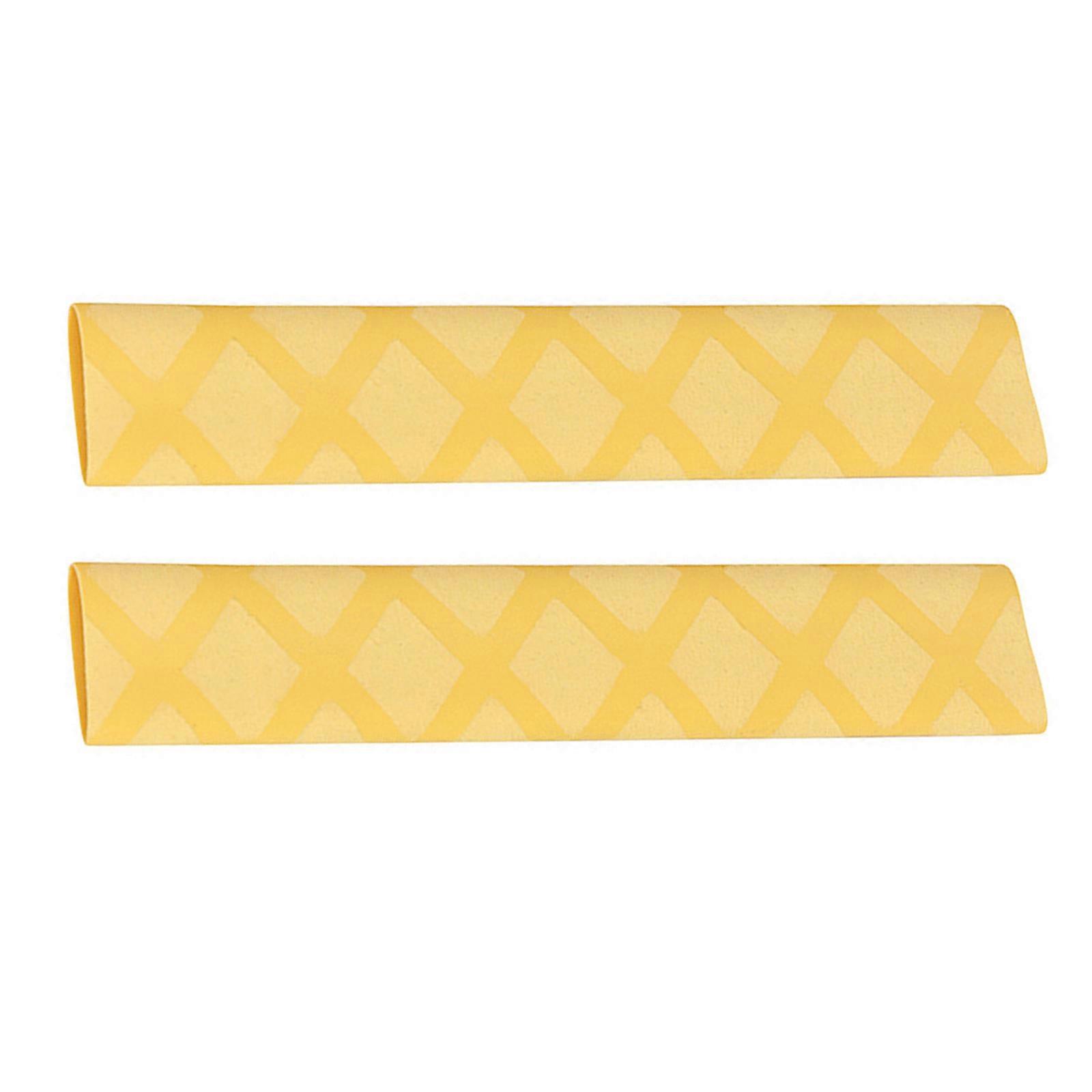 2Pcs Stick Grips Drumstick Grips Antislip Drumstick Wrap Drumsticks Drum Stick Wrap Percussions Accessory for Drumming Yellow