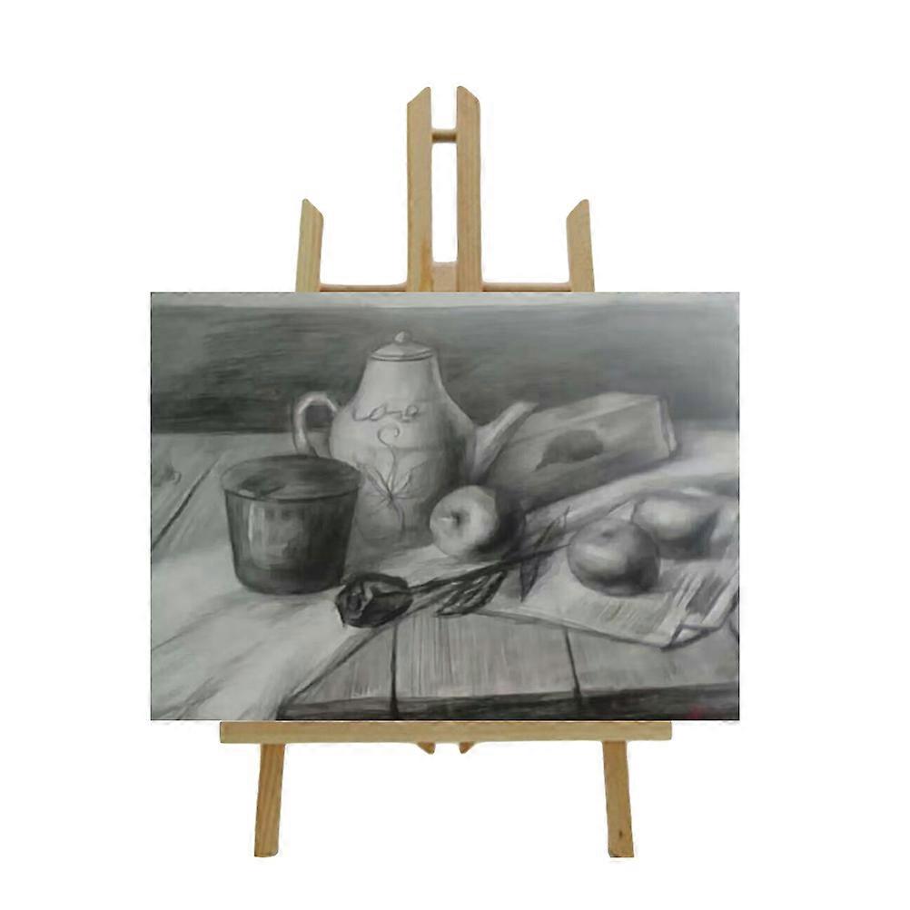 Here's a well structured product description and key features for a **Foldable Drawing Stand / Compact Art Display Easel** suitable for home or