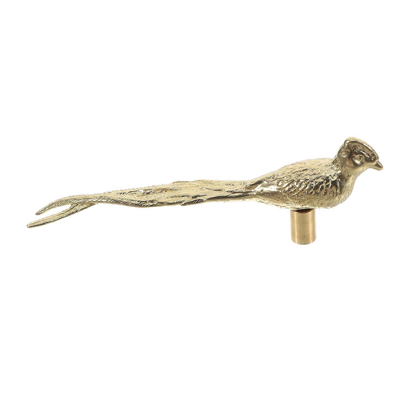 Bird Drawer Pulls Elegant Animal Cabinet Knobs For Kitchens Bathrooms Wardrobes Brass Decorative 1Set