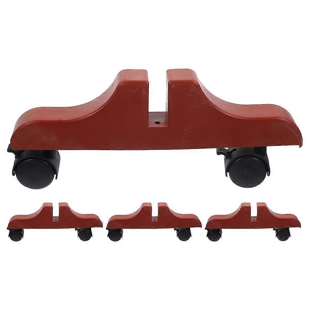 4pcs schermo divisorio base con ruote divisorio supporto per soggiorno camera da letto d'albergo ufficio mobile divisorio regolabile in altezza e posizione
