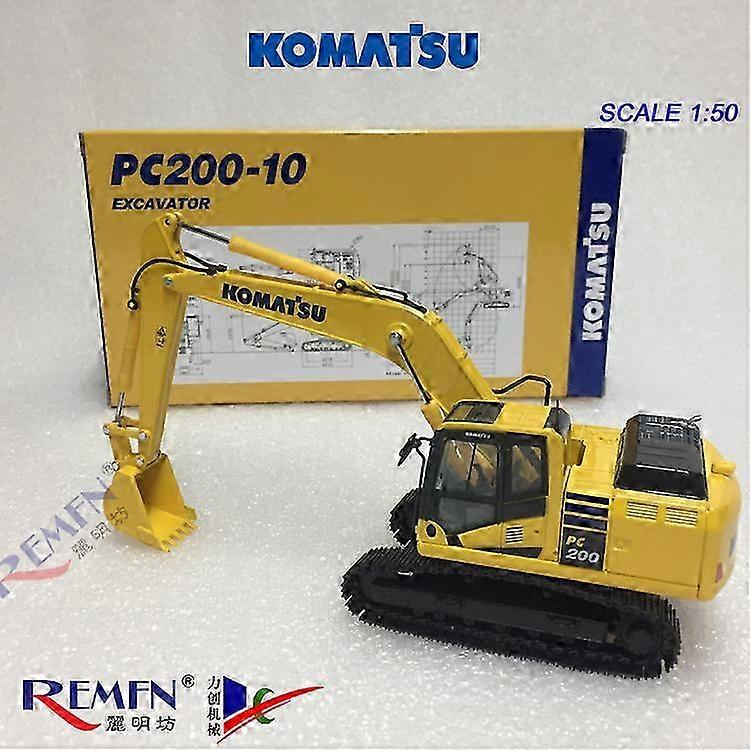 Colección Boutique 2025 Auténtico Komatsu Komastu PC200-10 Excavate-8Mo Modelo de Ingeniería de Aleación 1:50