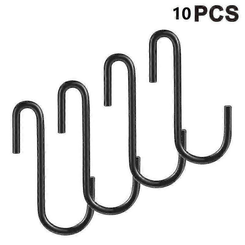 10pcs Heavy Duty S-hook Pan And Pot Rack Hanging S-hook