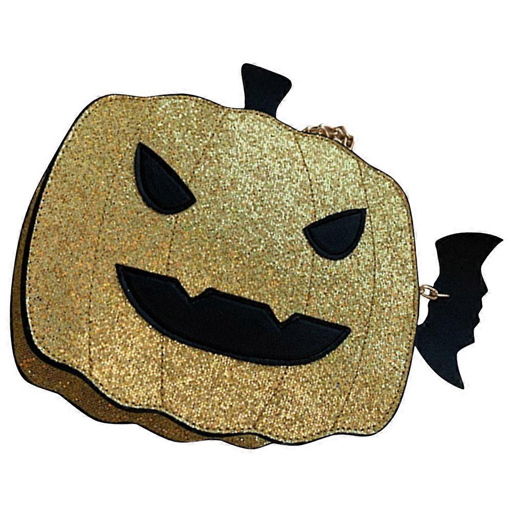 Unique Pumpkin Shaped Crossbody Bag For Girls Durable PU Material Suitable For Daily Use 1Pcs