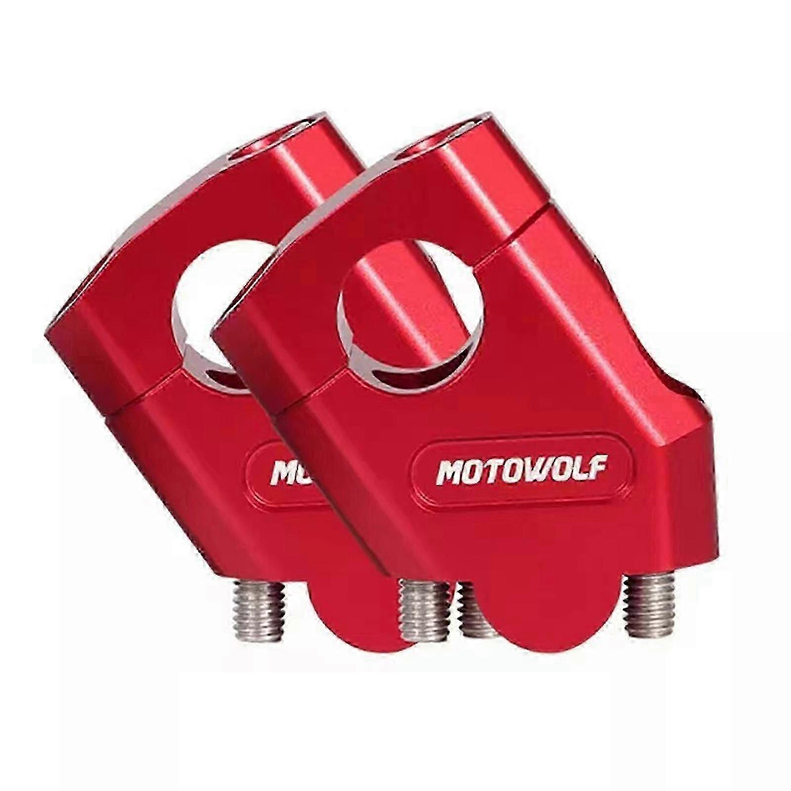 22/28mm Motorcycle Handlebar Riser Motocross Heightening Clamp Mount