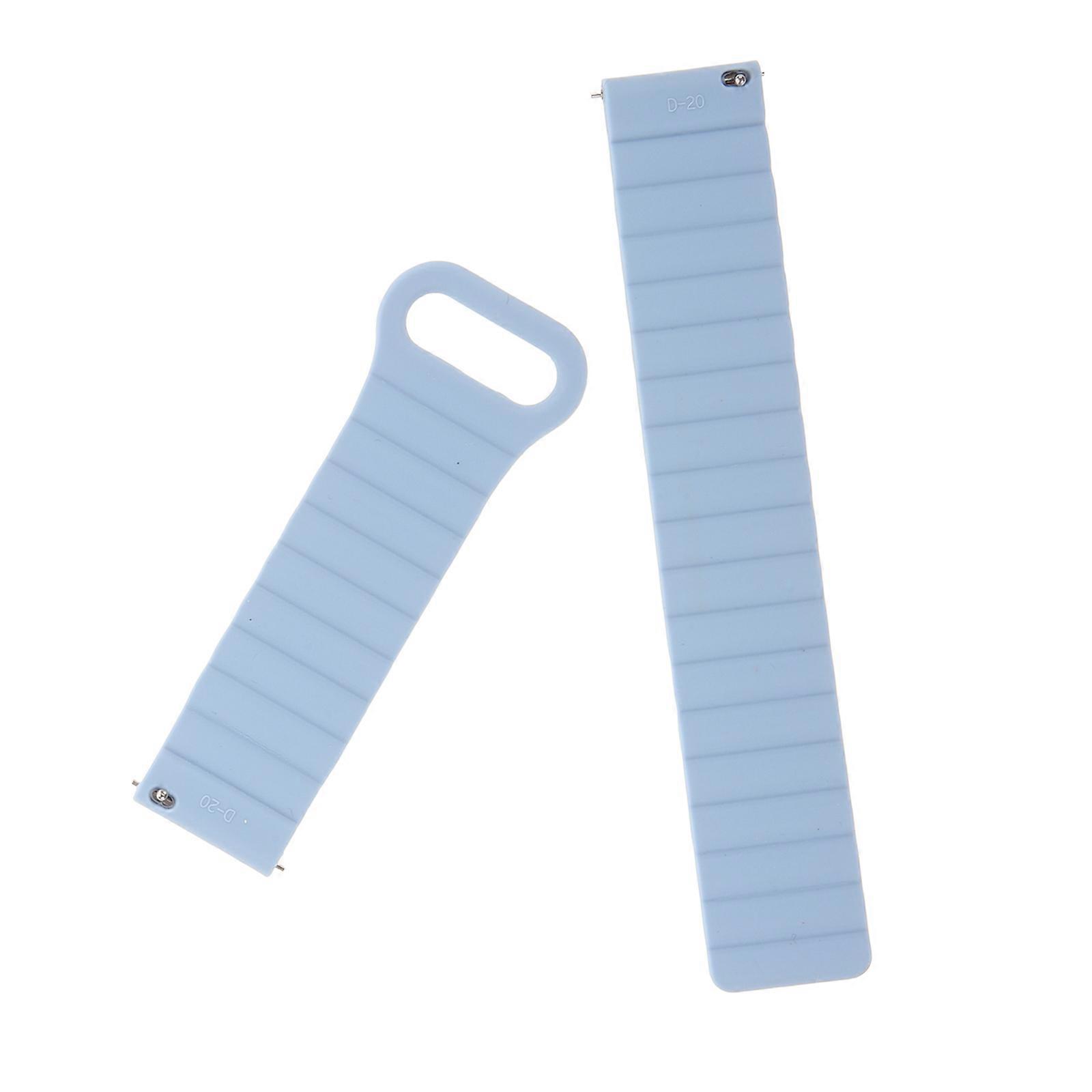 Multipurpose Watch Strap Silicone Material Daily Style Sports 1Pack