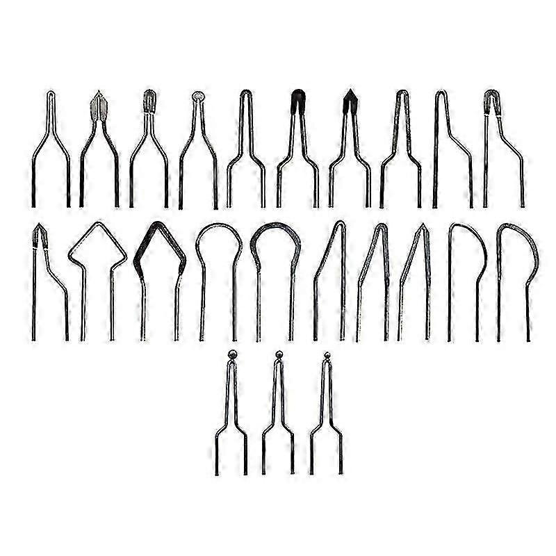 23cs/lot Gourd Pyrography Machine Tips 1.0mm Thickness For 50w Pyrography Machine