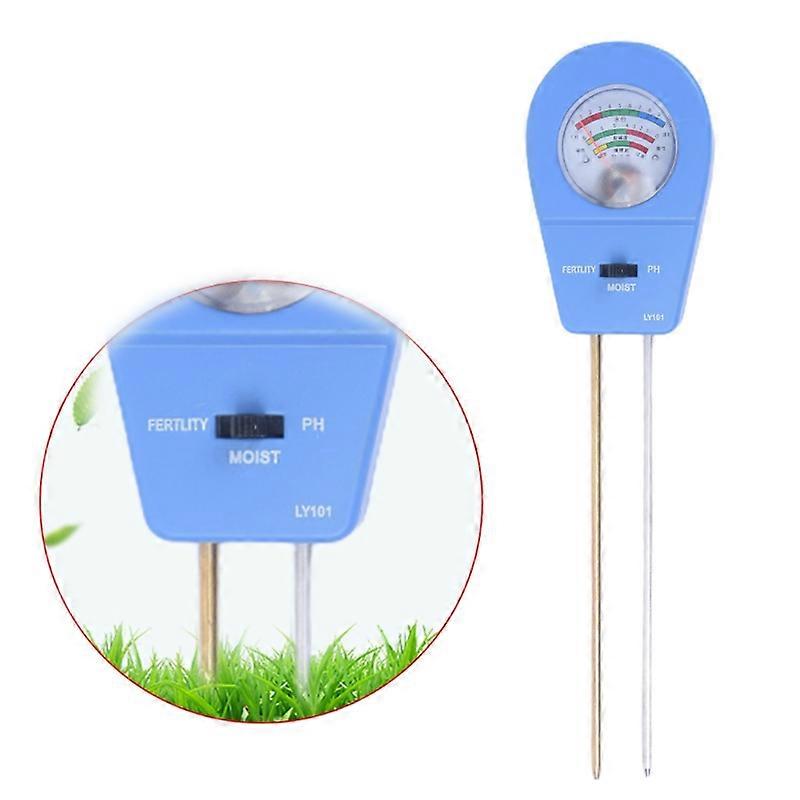 3 in 1 Soil Moisture Meter Fertility Water pH Meter Soil Testing Kits Soil Fertility Meter for Garden/Lawn/Outdoor