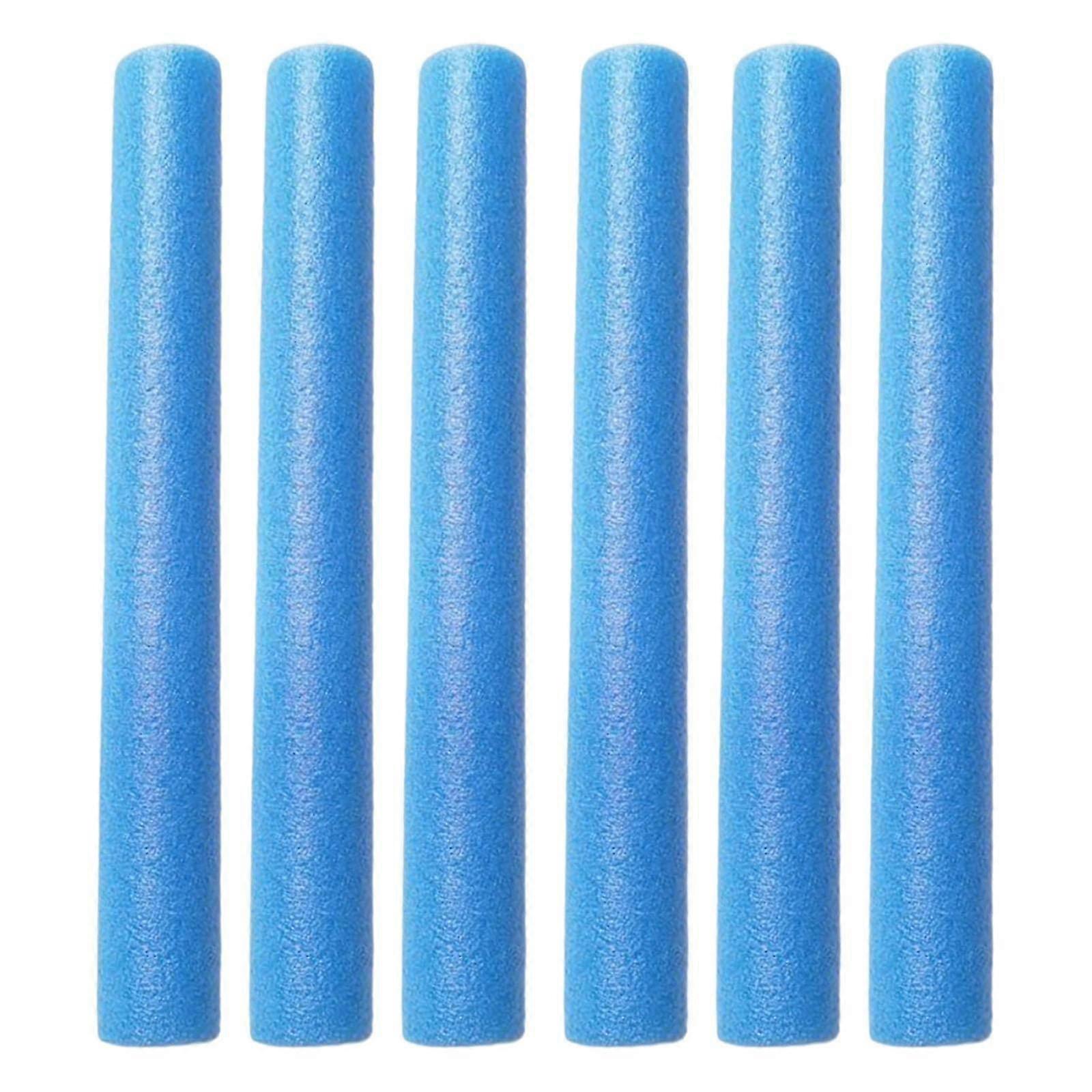 6Pcs Trampoline Enclosure Pole Foam Sleeves Protector for Tubing Pipe Blue