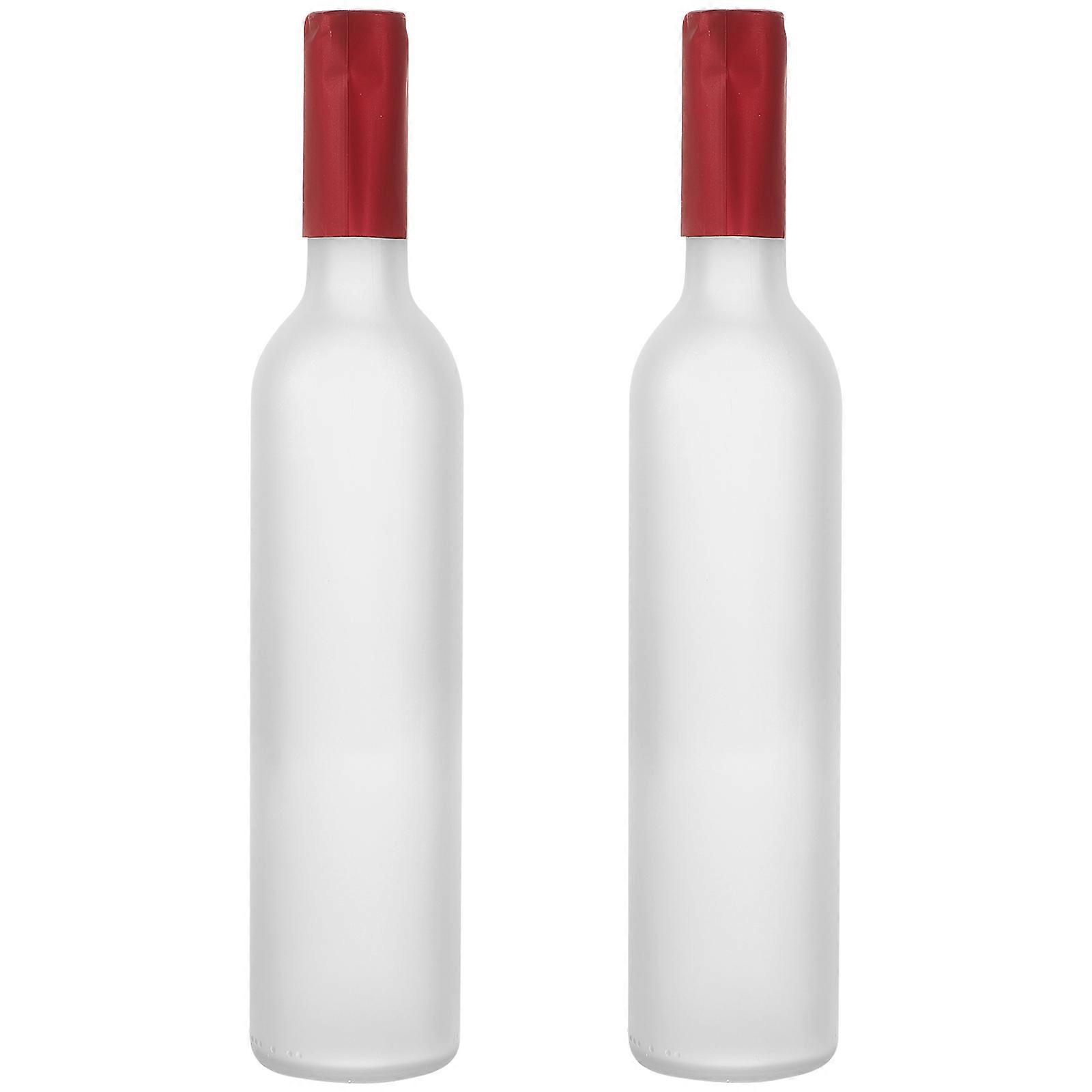 Empty Glass for Storage Safe and Multipurpose Decorative 2pcs