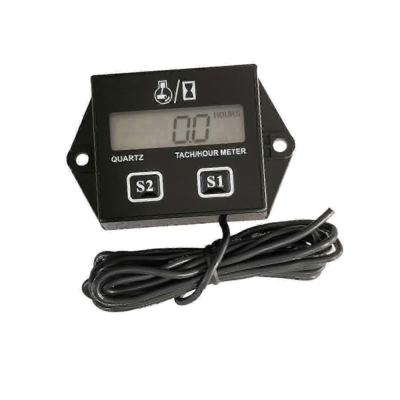 Digital Chainsaw Tachometer Small Engine Tachometer for Tractor RV Chain Saw New