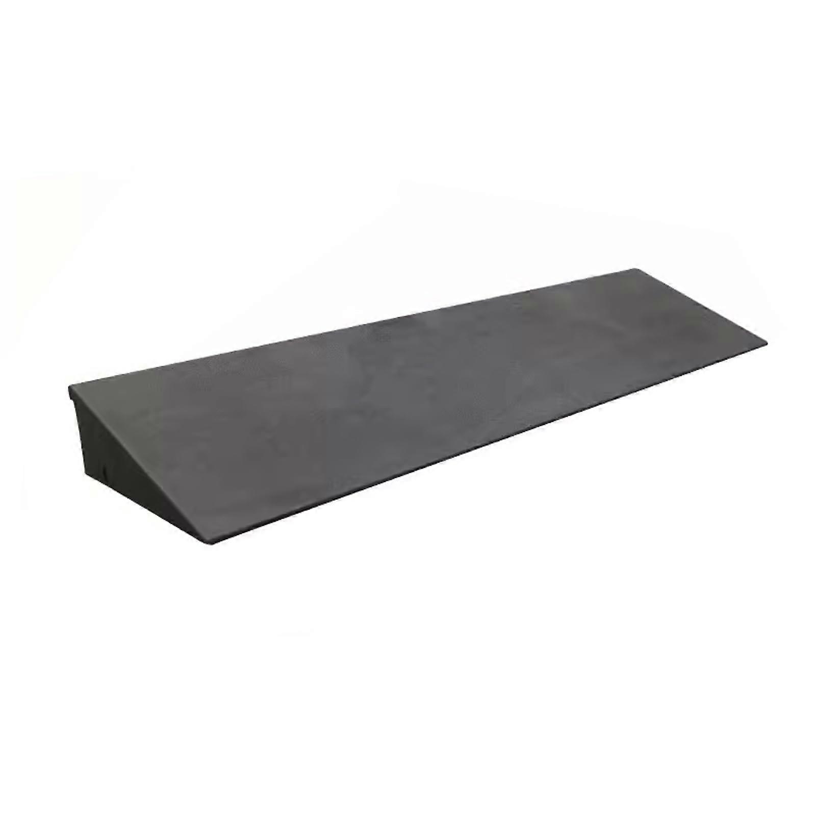 Driveway Ramp Wheelchair Ramp with Non-Slip Surface - Black 50 x 14 x 5 cm Loading Aid for Cars and Door Thresholds